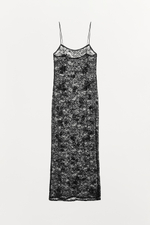 КРУЖЕВНОЕ ПЛАТЬЕ МИДИ — ZARA