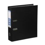 Регистратор PVC, мет.уг. 80 мм, 10 шт, Premier A4 арочный механизм, черный EC1032215, Expert Complete
