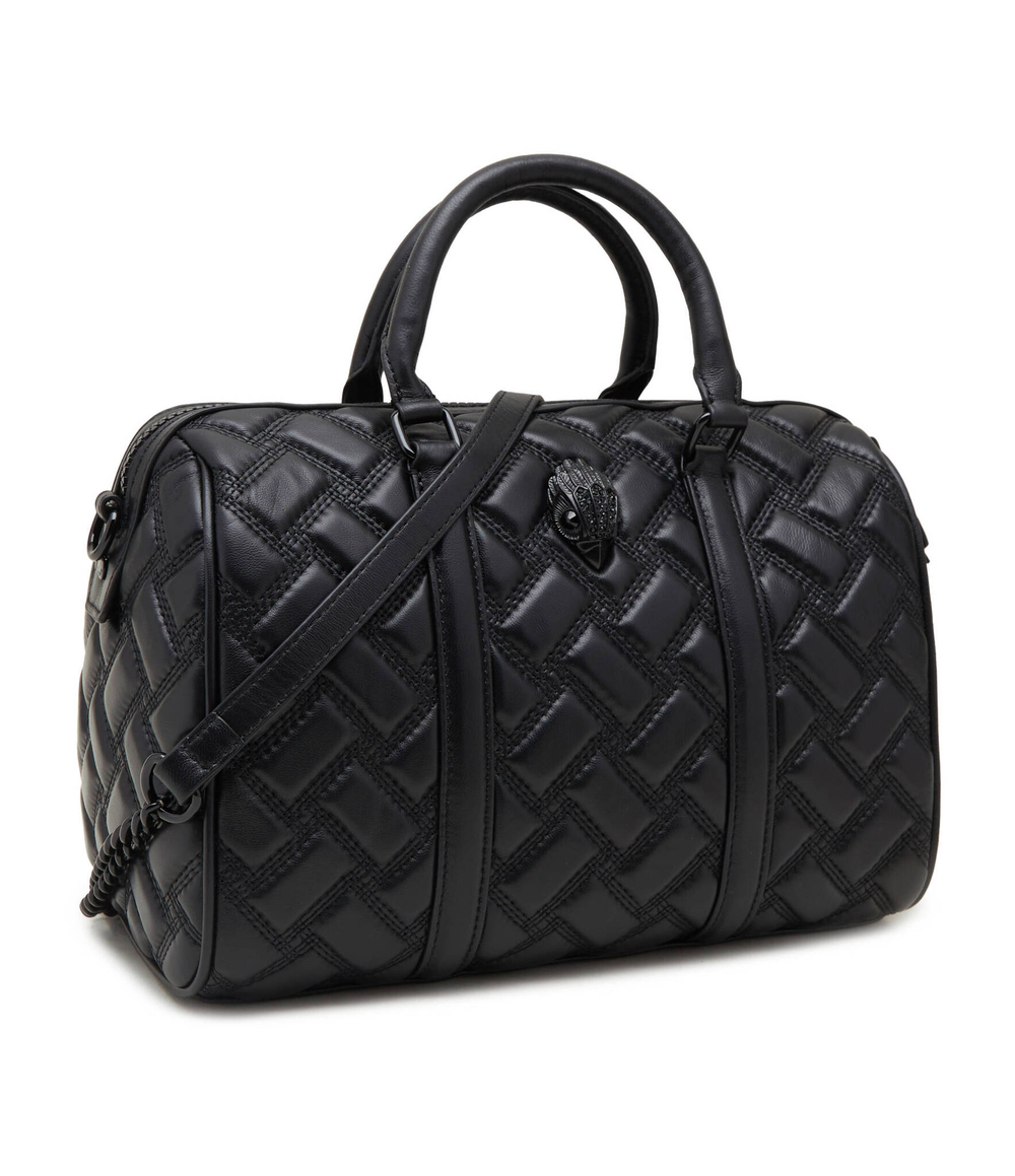 Кожаная сумка-трапеция 690-KENSINGTON BOSTON Kurt Geiger - черный(1264900109)
