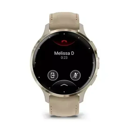Смарт-часы Garmin VENU 3S French grey case and leather band 010-02785-55