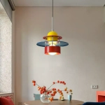 Pendant design lamp Memphis Color