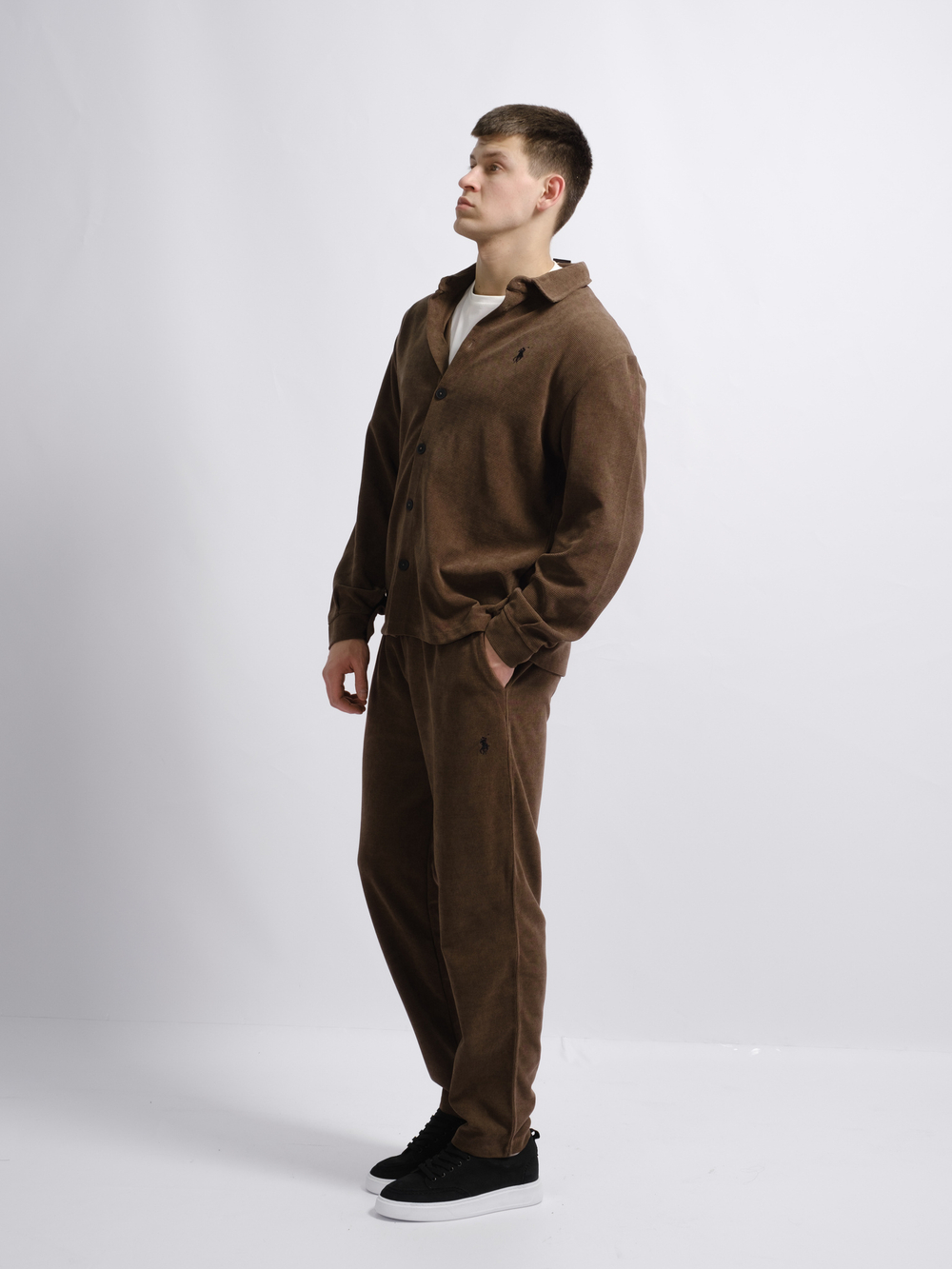 Костюм Polo Rl вельвет(корич.)