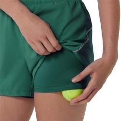 Женские теннисные шорты Asics Padel Court 2in1 Short - jewel green