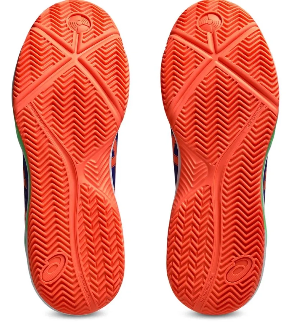 Мужские кроссовки для Padel Asics Gel-Dedicate 8 Padel - dark cobalt/vivid coral