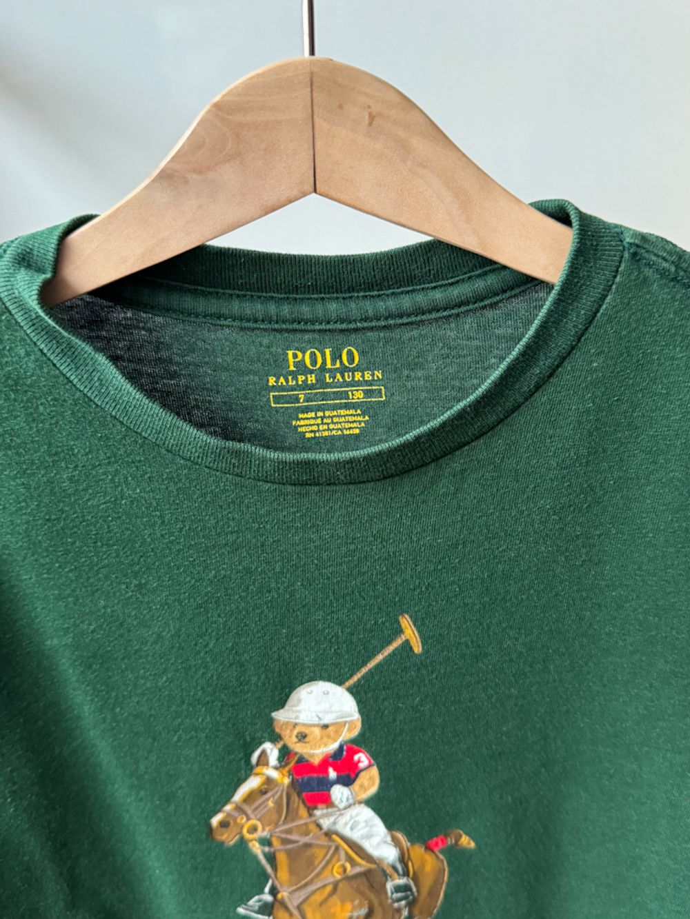 Хлопковый лонгслив Ralph Lauren, 128