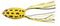 Приманка мягкая LJ 3D Series FROG 2.6in (06.50)/001 1шт.