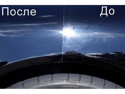 Покрытие автомобиля воском