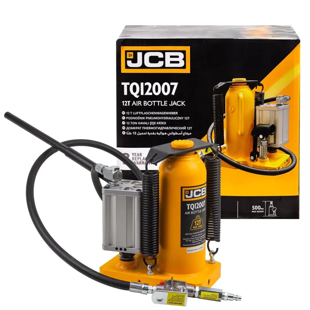 Домкрат пневмогидравлический, 12т JCB JCB-TQ12007