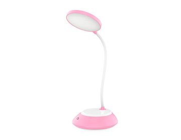 Светильник светодиодный настольный 5W 2800-6500K DE603 PI/WH розовый/белый LED Desk Ambrella
