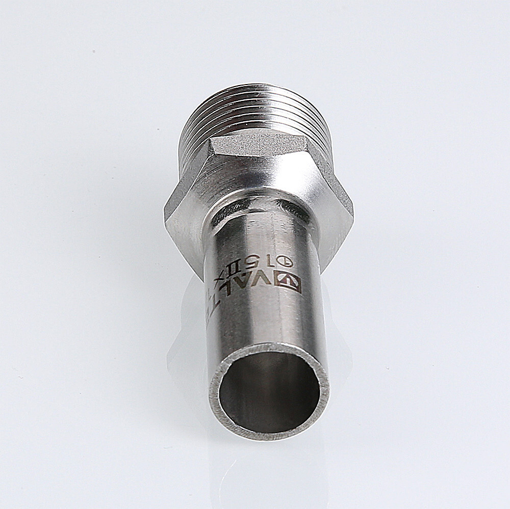 Пресс-вставка из нержавеющей стали AISI 304 с наружной резьбой, VT.INOX-PRESS, VALTEC