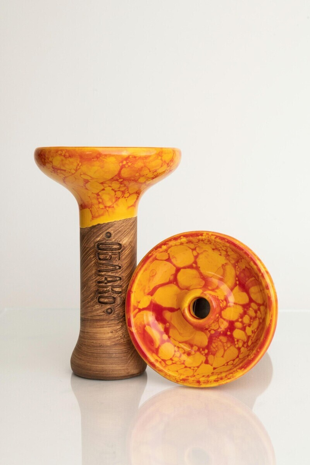Oblako STD Phunnel M Glaze ORANGE-RED MARBLE