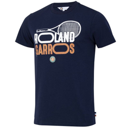 Мужская футболка Roland Garros 2026 Graphic — marine