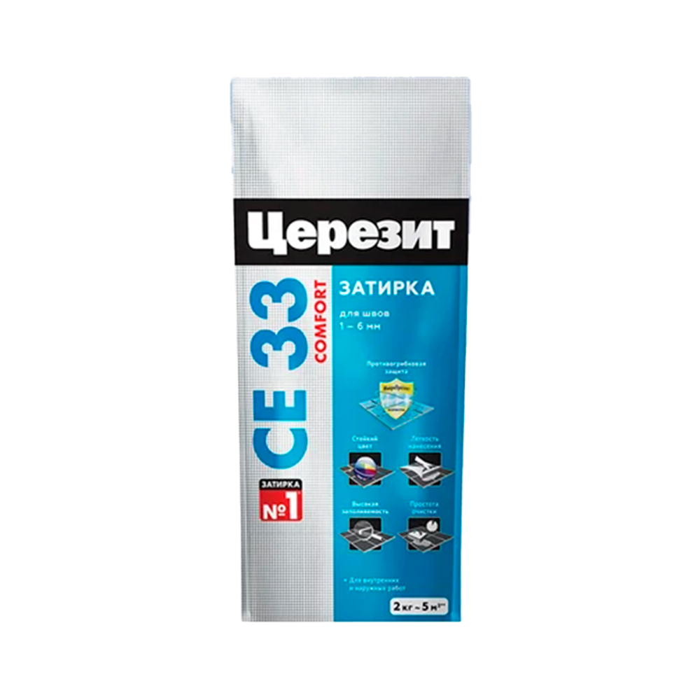 CE 33/2, Затирка 2-5мм S(белый)
