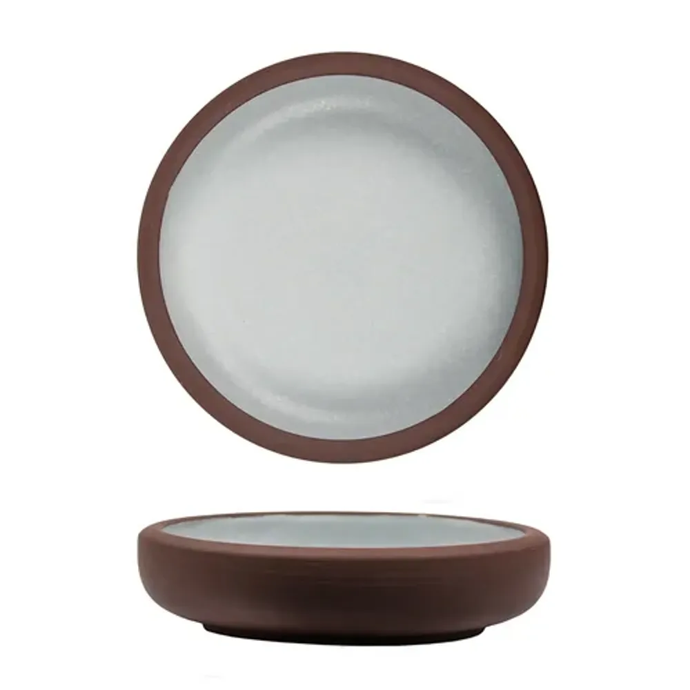 Салатник 800 мл d 21,5 cм h5,6 cм White Matt New Brown Taiga P.L. [3]