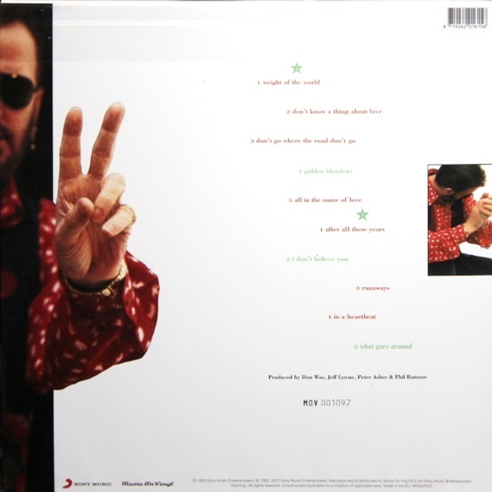 Ringo Starr / Time Takes Time (Coloured Vinyl)(LP)