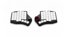Ergohaven K:04 Black — энкодер и трекбол