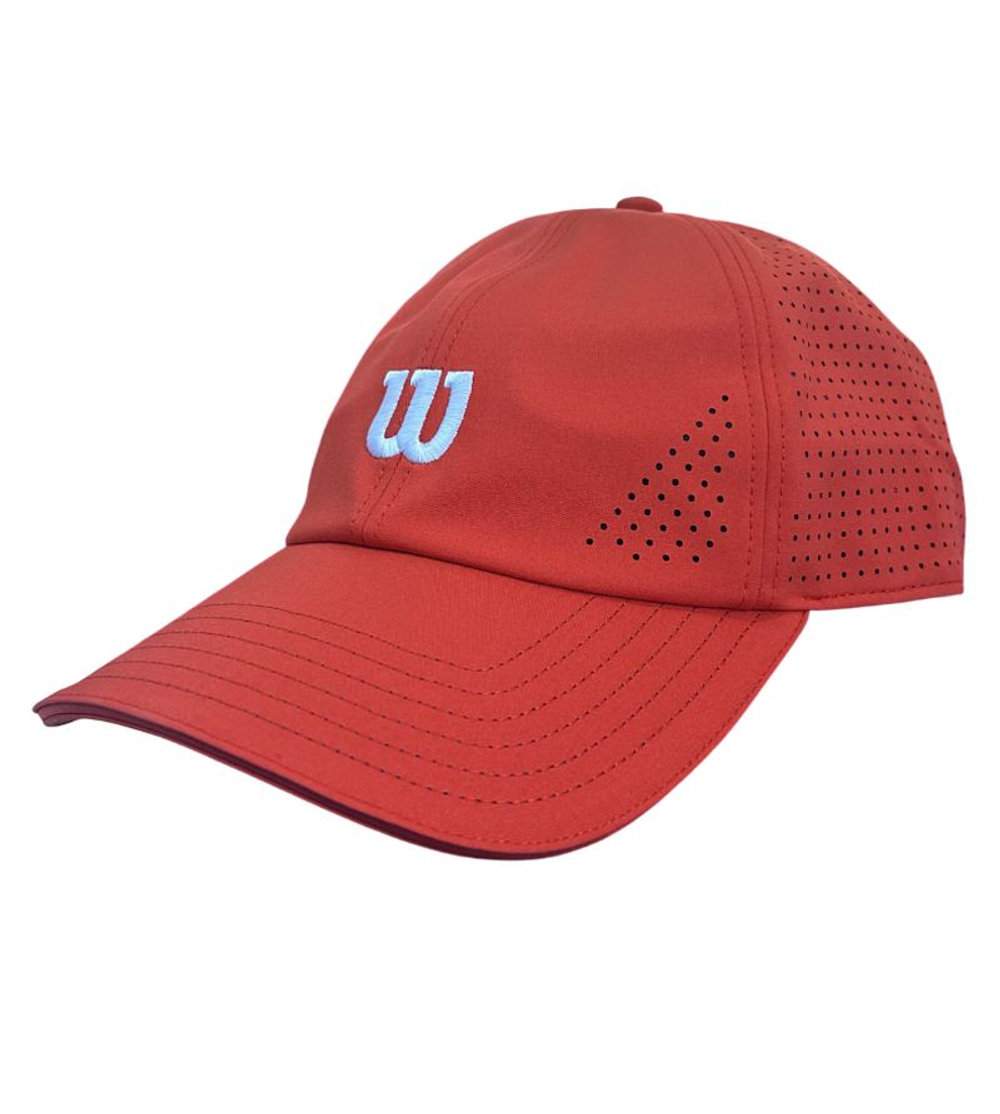 Теннисная кепка Wilson Active Perforated - varisty red