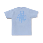 A Bathing Ape Pigment A Bathing Ape Logo Tee синий