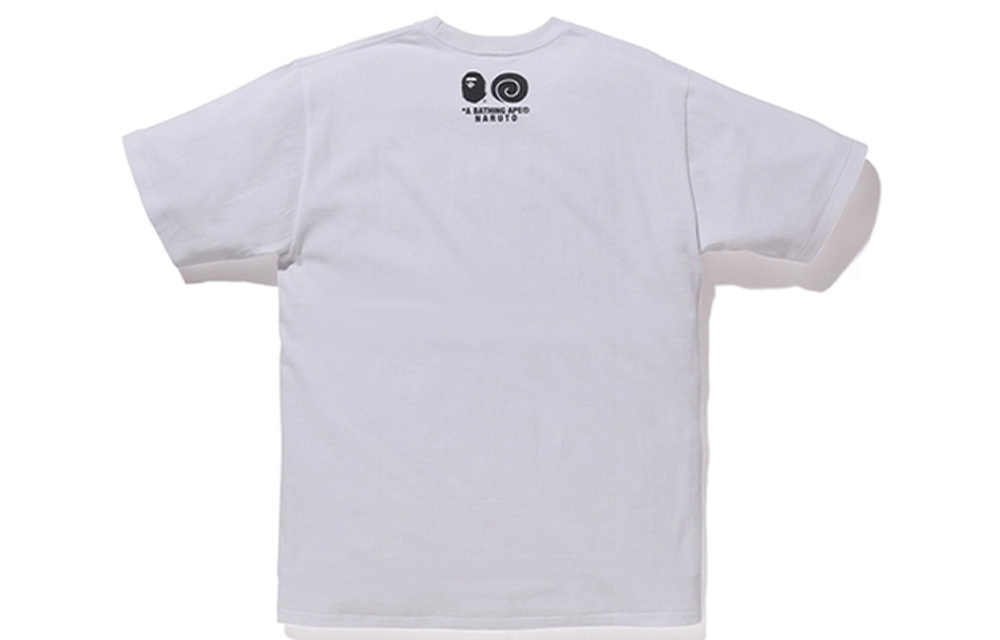 A Bathing Ape X Naruto Ape Head Tee белый