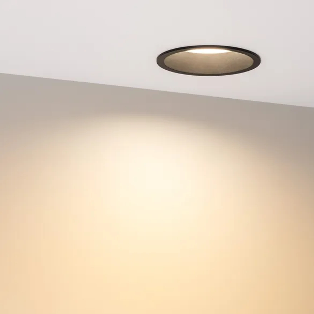 Светильник MS-BREEZE-BUILT-R104-12W Warm2700 (BK, 85 deg, 230V) (Arlight, IP20 Металл, 5 лет) 054716