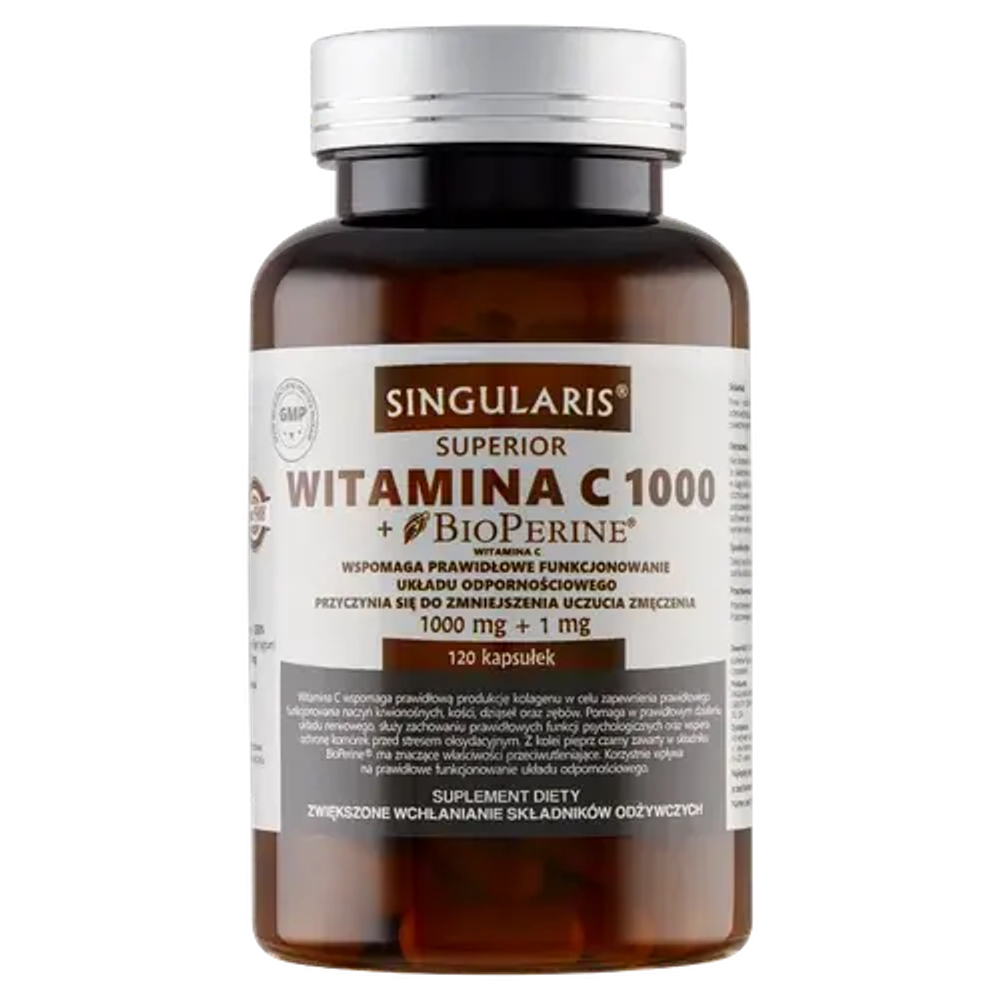 Singularis Superior Vitamin C 1000 + Bioperine - 120 капсул