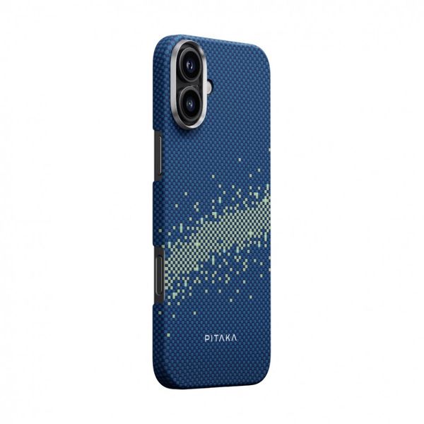Чехол Pitaka Tactile Woven для iPhone 16 Plus, Милки Уэй | Milky Way Galaxy