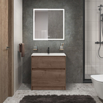 Тумба напольная с раковиной BelBagno KRAFT39-800/390-2C-PIA-RT