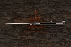 Нож складной Artisan 1849P-ODG Sirius, клинок 89мм, сталь CPM S35VN9, рукоять микарта олива