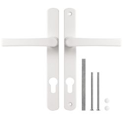 Ручка на планке PUNTO HANDLE.92.25.67-75 RAL 9016 белый /60261/