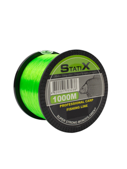 Леска монофильная для жерлиц,поставушек StatiX 1000 м салатовая 0.30 мм