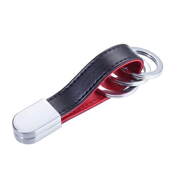 Брелок Troika TWISTER STYLE красный перец, металл, иск. кожа, 8.6х1.7х1 см, цветной