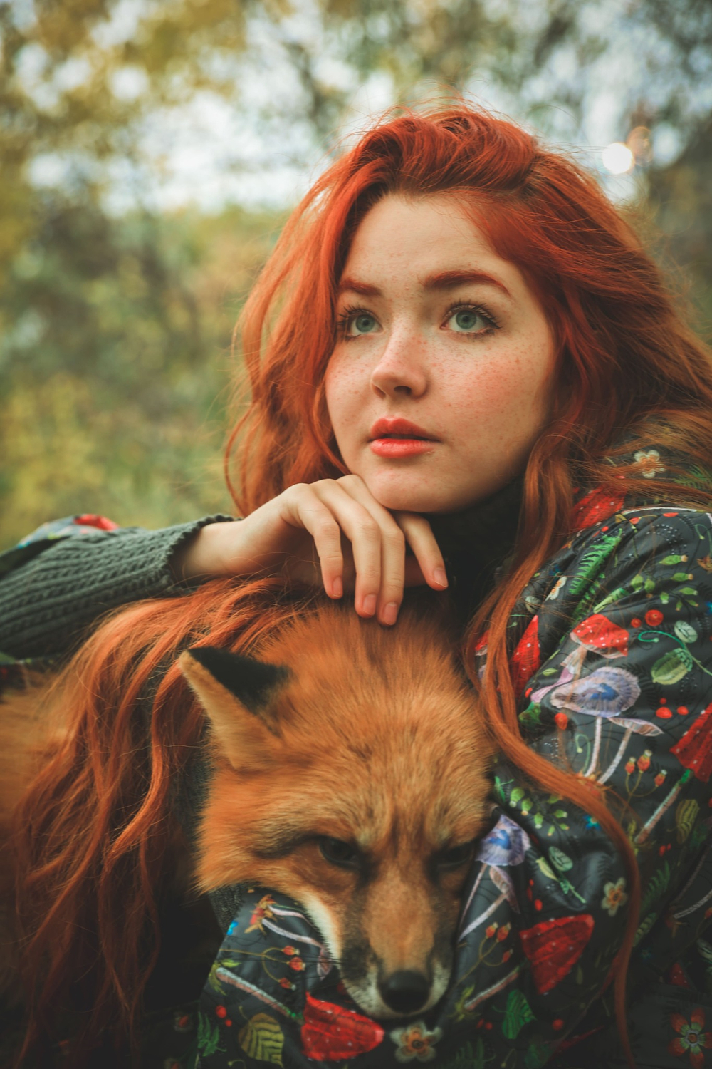 Лиса и Лебедь. Коломенское.