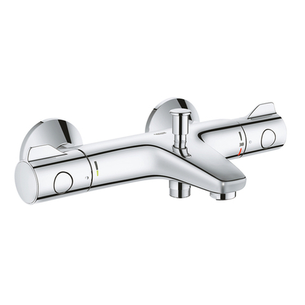 Термостатический смеситель для ванны GROHE Grohtherm 800 с регулируемым аэратором, хром 34576000