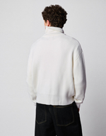Мужской вязаный кардиган boxy fit на молнии - BERSHKA