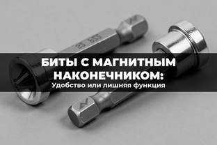 Биты с магнитным наконечником: удобство или лишняя функция