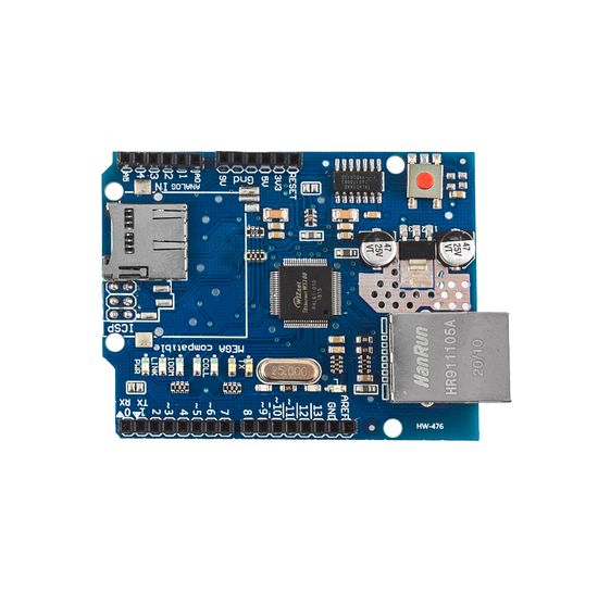 Плата расширения Ethernet Shield W5100