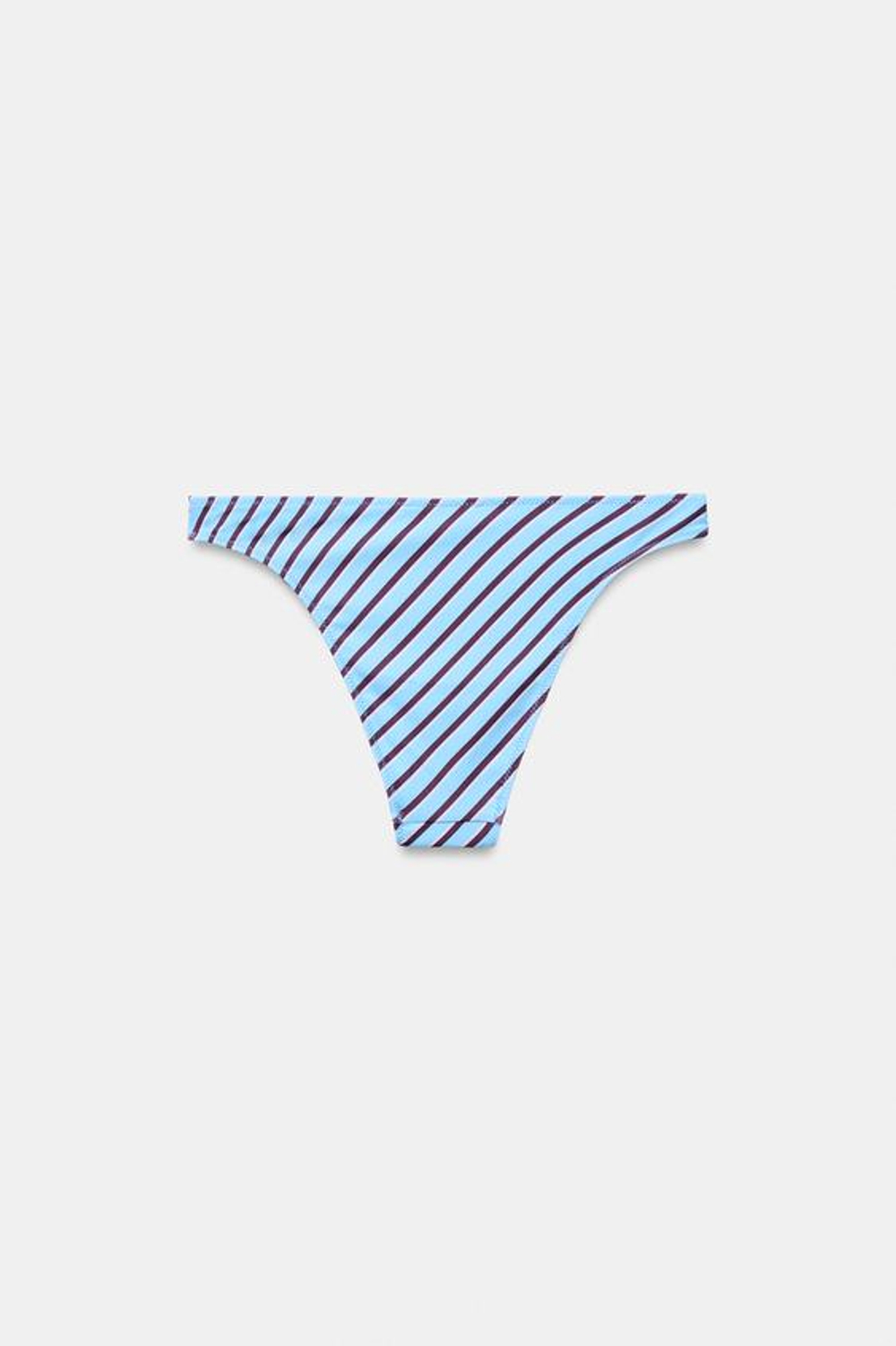 ZARA ПЛАВКИ-БИКИНИ В ПОЛОСКУ, СИНИЙ