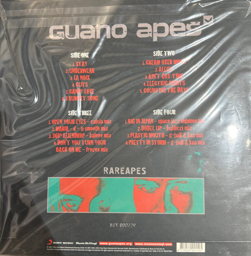 Виниловая пластинка Guano Apes – Planet Of The Apes - Rareapes 2LP