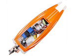 Радиоуправляемый катер Feilun FT016 Racing Boat orange RTR 2.4G - FT016