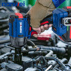 Гайковерт аккумуляторный бесщеточный Nanwei NW-W8350-6, 350 Нм