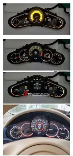 ЖК-панель приборов для PORSCHE CAYENNE E3 9Y 2018–2023 / PANAMERA G2 971 2016–2020