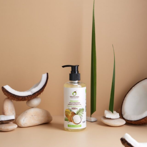 Тайское натуральное нерафинированное кокосовое масло Virgin Coconut oil Tropicana