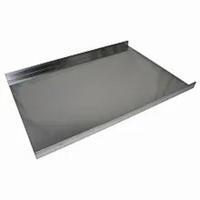 Противень нерж.сталь 600*400/h20мм. нет одного борта по малой стороне