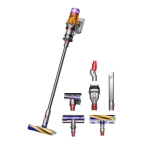 Беспроводной вертикальный пылесос Dyson V12 Detect Slim Absolute (SV46), Yellow / Nickel (Желтый / Никель)