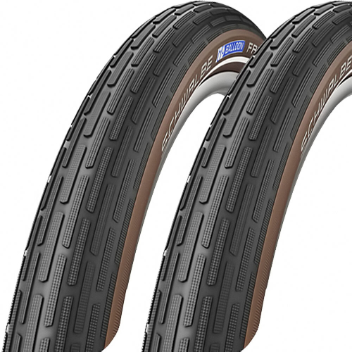 Покрышка. 28x2.00 (50-622) 05-11101227 FAT FRANK K-Guard, TwinSkin B/CO+RT HS375 SBC 50EPI черная с коричневой боковиной SCHWALBE