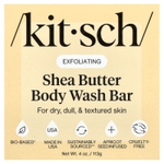 Kitsch, увлажняющее мыло для тела, миндаль и ши, 113 г (4 унции)