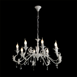 Люстра подвесная Arte Lamp Angelina A5349LM-8WH