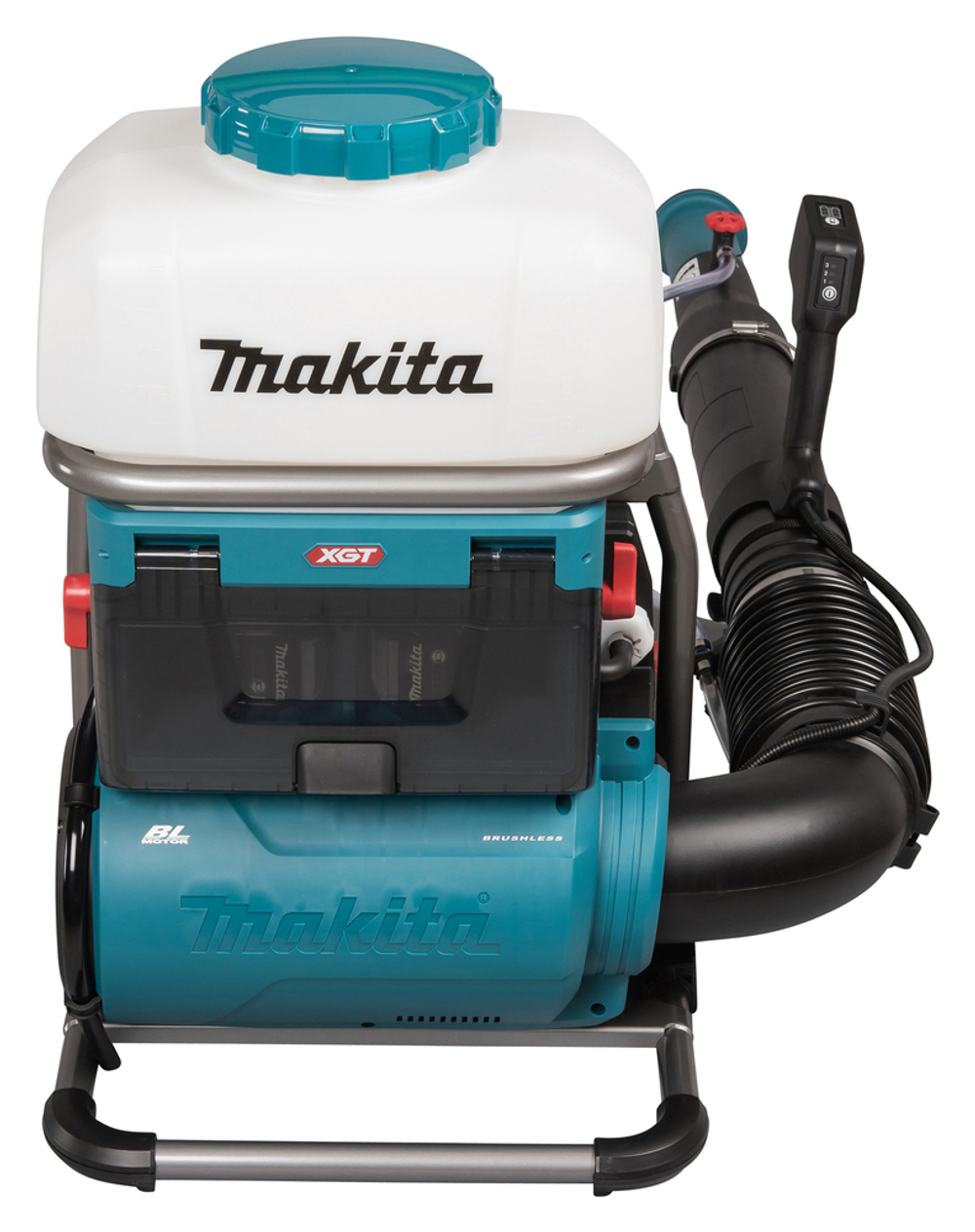 Ранцевый опрыскиватель аккум. XGT 40vMAX, 14,3 м³/мин, 64 м/с, 15 л, до 14м, BL, WG Makita PM001GZ01