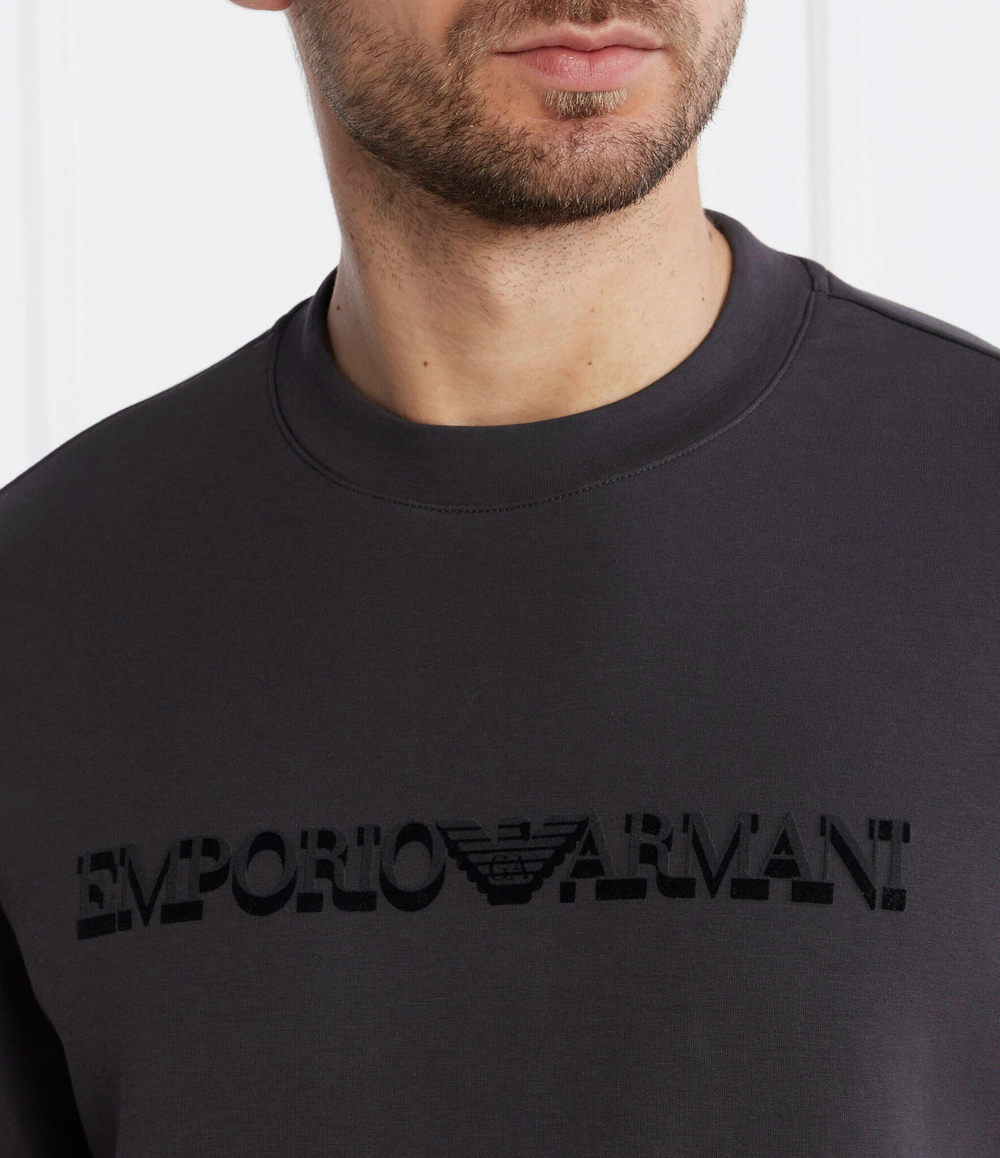 Худи Emporio Armani - графитовый(6R1MG7 1JHSZ)