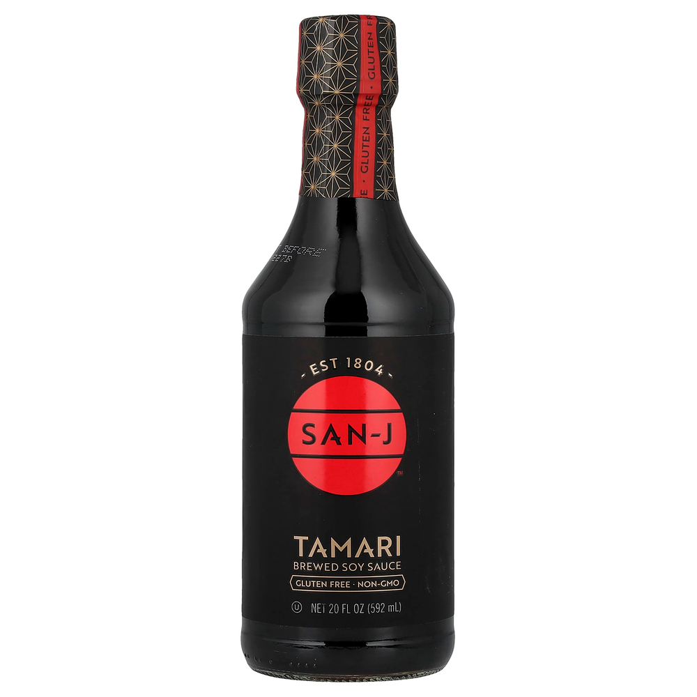 San-J, соевый соус из тамари, 592 мл (20 жидк. унций)